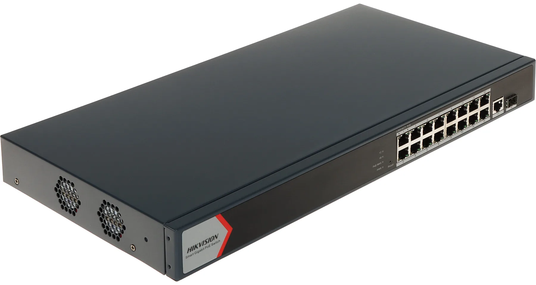 18 портов управляем PoE комутатор DS-3E1518P-EIV2